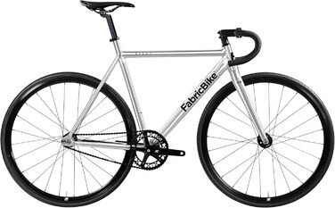Велосипед FabricBike Light PRO фіксований, алюмінієва рама, 28'', 8,45 кг, сріблястий, розмір L-58 см