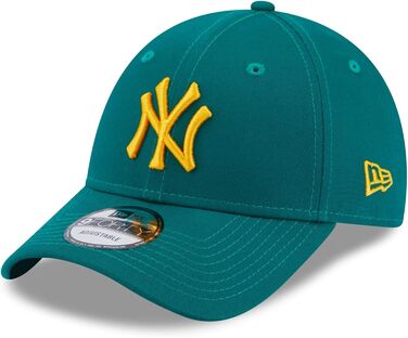 Кепка New Era New York Yankees MLB League Essential Green 9Forty Adjustable, розмір універсальний