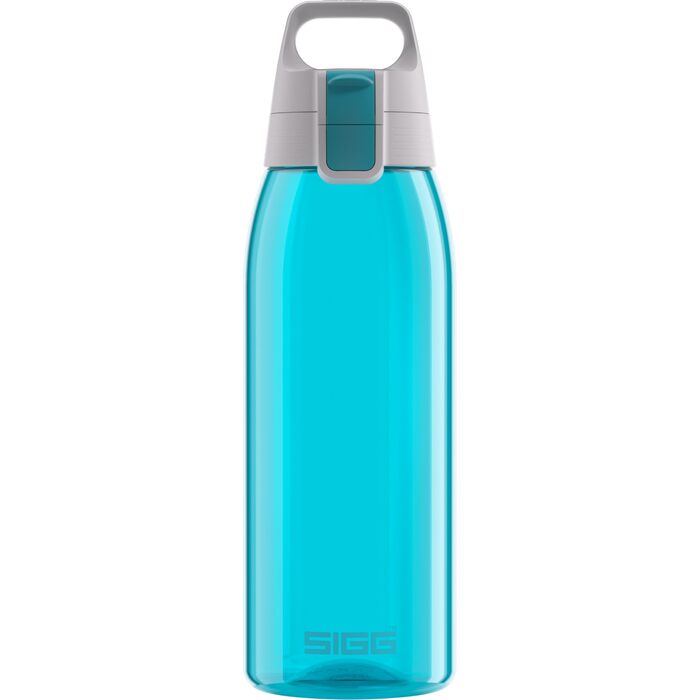 Пляшка для води Sigg Total Color ONE Tritan 600 мл/1 л: для газованих напоїв, легка, герметична, без BPA, придатна для миття в посудомийній машині