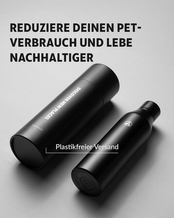 Термобутилка Terra Peak Premium 500 мл з нержавіючої сталі, подвійні стінки, герметична, для газованої води, ізольована, зберігає 24 год холод і 12 год тепло, спортивна пляшка для води, фітнесу та туризму