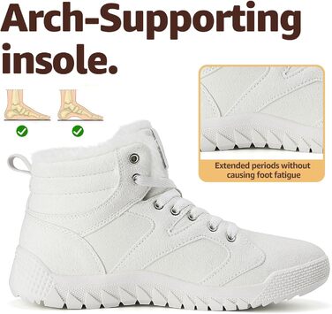 Зимові черевики Mishansha для жінок, теплі, з підкладкою, снігоступи, зимові черевики для активного відпочинку, розміри 36-48 EU (37 EU, теплі білі)