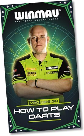 Дартс-набір WINMAU Michael Van Gerwen MvG: мішень, шафа, окантовка, дротики та аксесуари
