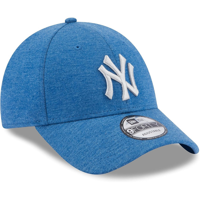 Кепка New Era New York Yankees MLB Jersey Essential Blue 9Forty, колір: блакитний, універсальний розмір