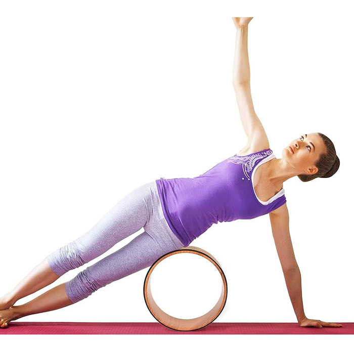 Ролик для йоги з корку Yoga Rolle - для розтяжки та гнучкості спини