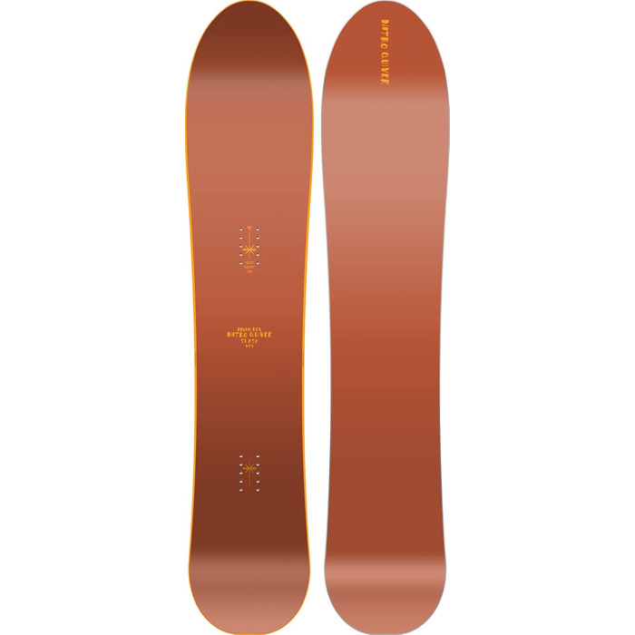 Сноуборд Nitro Quiver Slash 151 см для чоловіків, фрірайд, all-mountain, directional tapered, багатобарвний