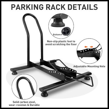 Підставка для велосипедів з металу, регульована, на 2 велосипеда - Professional, стабільна, для MTB, E-bike, шосе