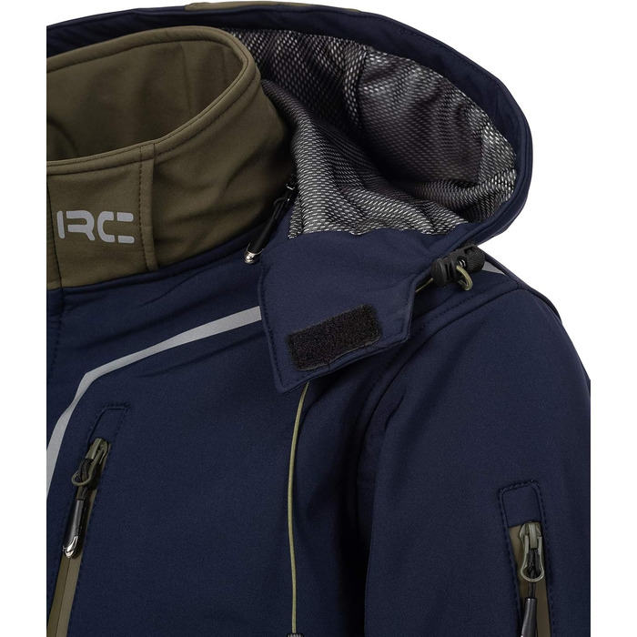 Чоловіча куртка Softshell Rock Creek Outdoor H-222, темно-синя, розмір S