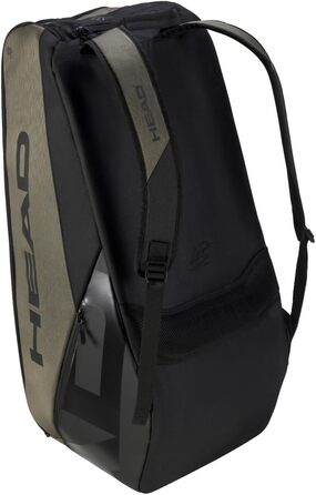 Тенісна сумка HEAD Pro X XL для ракеток, унісекс, чорно-зелена