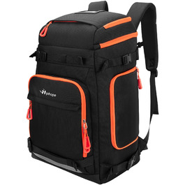 Чорний рюкзак для лиж та сноуборду HP з відділенням для шолома, 70L