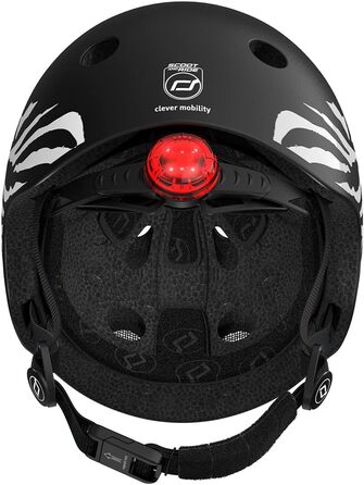 Дитячий шолом Scoot&Ride XXS, зебра, універсальний дизайн