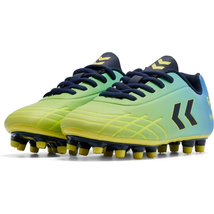 Дитячі футбольні бутси Hummel Top Star для газону, м'якого та твердого покриття (31 EU, Limeade)
