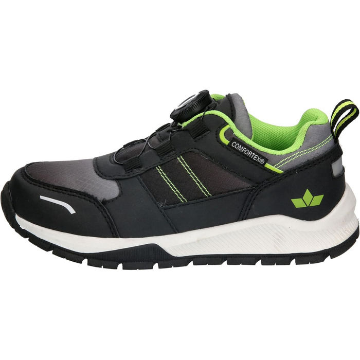 Дитячі трекінгові черевики Lico Akima для хлопчиків та дівчаток, 29 EU, чорно-сірий, лимонний акцент