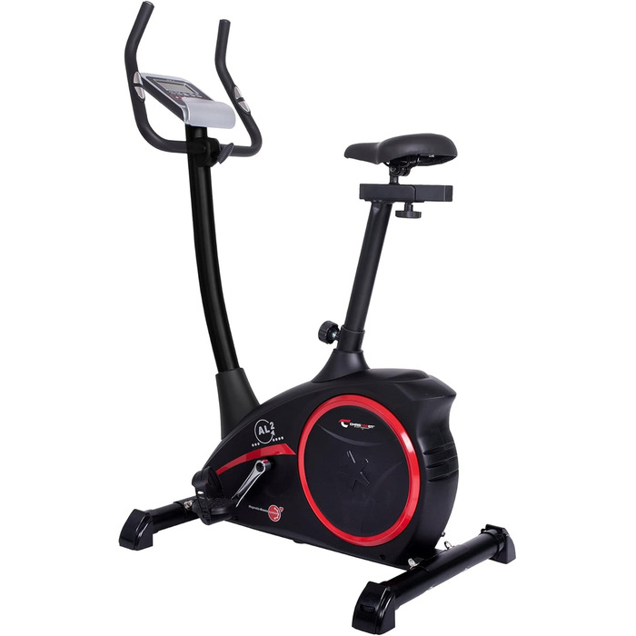 Велотренажер Christopeit Sport AL 2 Black Edition, 24 рівні, 9 кг магнітна система, LCD-дисплей, до 150 кг