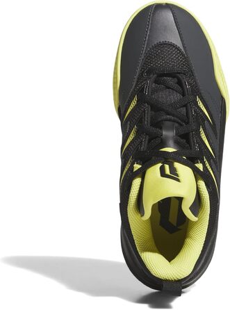 Кросівки баскетбольні Adidas Unisex Certified 3 (22 EU, чорний/Pure Sulfur/Carbon)