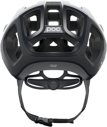 Велосипедний шолом POC Ventral Lite, ультралегкий, з оптимальною вентиляцією, посиленою конструкцією для максимального захисту, матовий чорний, розмір M (54-59 см)