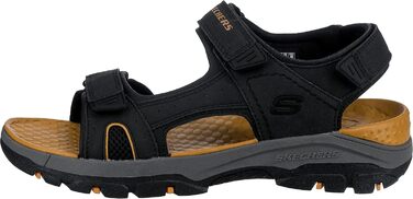 Чоловічі сандалі Skechers Tresmen Hirano 43 EU, чорні, синтетичні