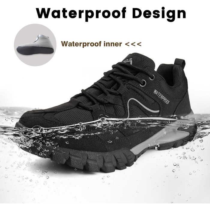 Водонепроникні трекінгові черевики CC-Los для жінок, розмір 36-42, чорні