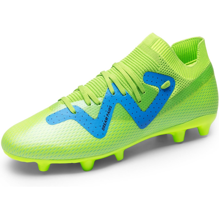 Чоловічі футбольні бутси DREAM PAIRS - професійні, для тренувань та гри на вулиці, 46 EU, неоново-зелені