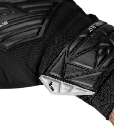 Воротарські рукавички Reusch Attrakt Starter Solid Junior - дитячі, підліткові, чорні, для футболу