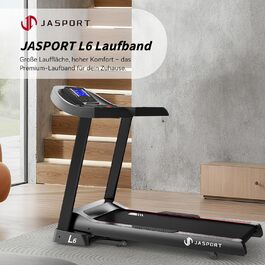 Біговий доріжки L3 для дому, складаний, з тихою амортизацією, Bluetooth, сумісний з Kinomap та Zwift, потужність 4PS, швидкість до 20 км/год, кут нахилу 18%, розмір бігового полотна 1340x480 мм, до 120 кг