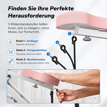 MERACH 2-в-1 тренажер для присідань та тяги, складаний, для тренування сідниць, ніг та корпусу, 10 хв збірки, максимальне навантаження 160 кг (білий, R07)