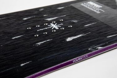 Сноуборд Nitro Dropout 22 для чоловіків, універсальний, фрірайд, паудер, Power Pods, 156 см, мультиколір