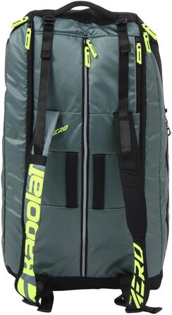 Ракетка для тенісу Babolat Pure Aero RH x12 (Сірий/Чорний/Жовтий) - професійна, для гри на корті
