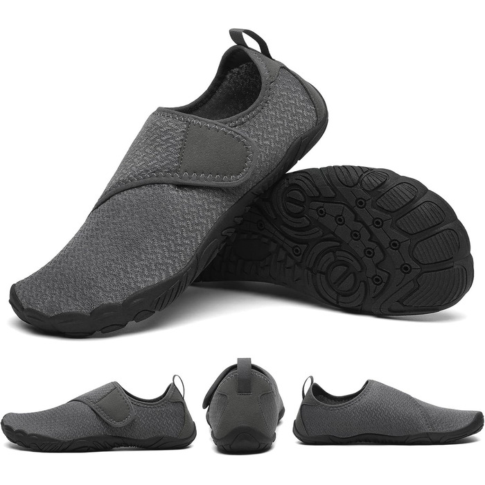 Шкарпетки-шкарпетки Mishansha для чоловіків та жінок, швидко сохнуть, не слизькі, для активного відпочинку, розмір 36-46 (40 EU), сірий сланцевий колір