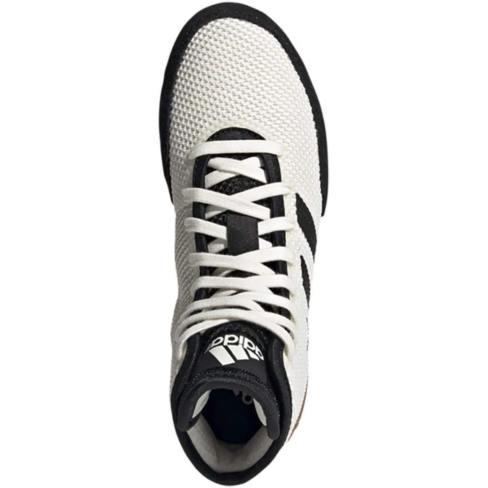 Кросівки для боротьби adidas Tech Fall 2.0, Chalk White/Black/Gum 2, 3 US Unisex Little Kid