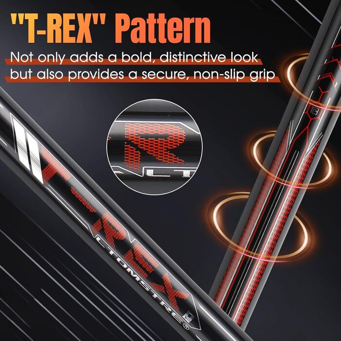 PODAYUDE Біліардний кий 'Маленький монстр' з карбону, 3 частини - кий для брейка та джампа, 12.9 мм наконечник, сумка з PU шкіри