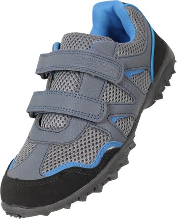 Дитячі трекінгові черевики Mountain Warehouse Mars - легкі, зручні, з кріпленням на липучках (29 EU, темно-синій)