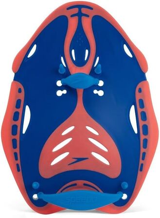 Лопатки для плавання Speedo Biofuse Power, сині/помаранчеві