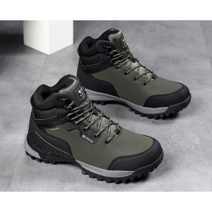 Черевики зимові чоловічі Arrigo Bello - тепла зимова взуття для роботи та прогулянок, розмір 41-46