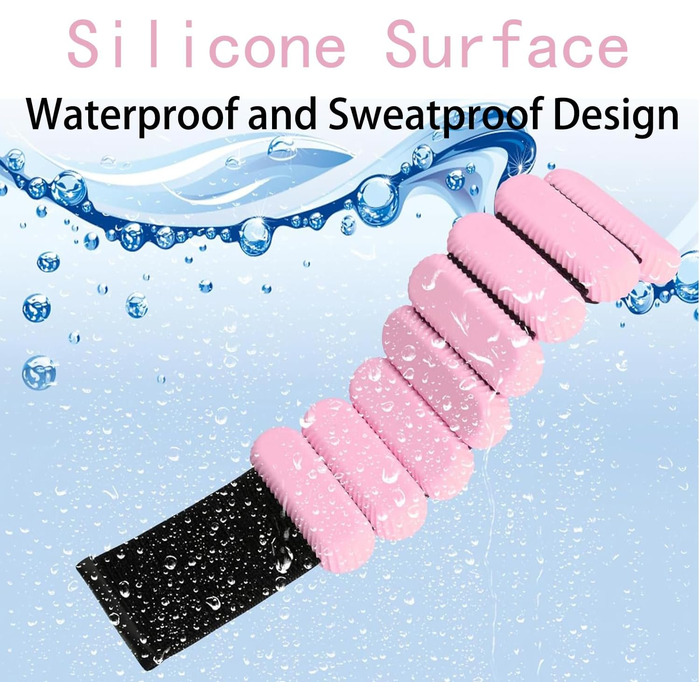 Набір обтяжувачів для зап'ястя та щиколоток ibforcty 2 шт. для фітнесу, йоги, пілатесу (рожевий)