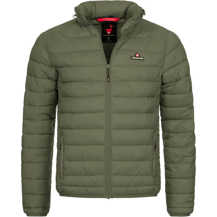 Чоловіча куртка Höhenhorn Balmhorn: перехідна, степкова з капюшоном (XXL, Зелений/Зелений)