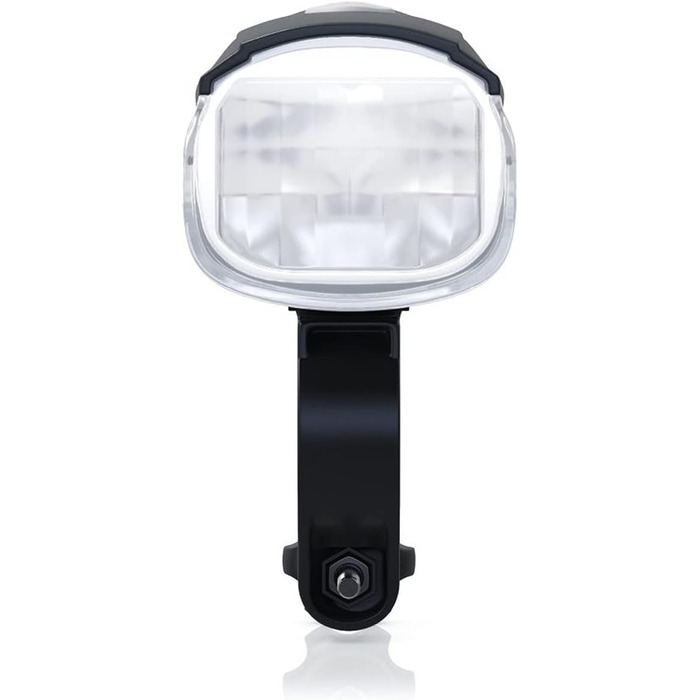 Велосипедні ліхтарі LUXTRA: комплект з батарейками, 40 Lux, сумісний зі StVZO, передній та задній ліхтарі