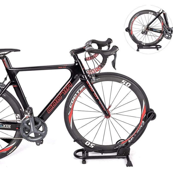 Підставка для велосипедів CXWXC для гаража, дому або магазину: складана, для гірських та шосейних велосипедів. Не підходить для електровелосипедів