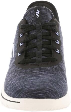 Жіночі гольф-кросівки Skechers Go Walk 5 Relaxed Fit, чорно-лавандові (41 EU)