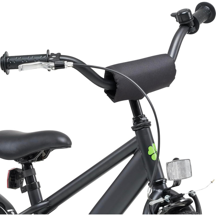 Дитяче велосипед Bachtenkirch 12 дюймів, матовий чорний, для хлопчиків від 3 років