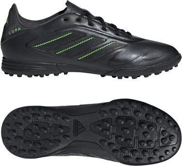 Дитячі футбольні бутси Adidas Copa Pure III League Turf для штучного покриття (28 EU, чорний/сірий/лимонний)