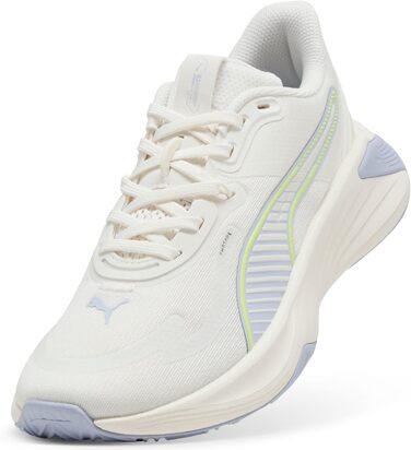 Жіночі кросівки PUMA Pwr Hybrid Tr WNS для крос-тренінгу, 40.5 EU, білий, жовтий, для холодної погоди