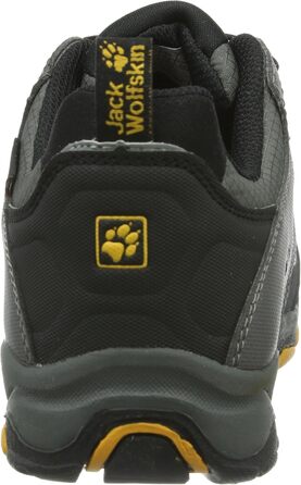 Дитячі трекінгові черевики Jack Wolfskin Ambition Texapore, 32 EU, чорний/жовтий