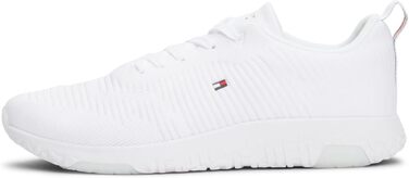 Кросівки Tommy Hilfiger Runner Corporate Knit Rib для чоловіків (43 EU, білий)