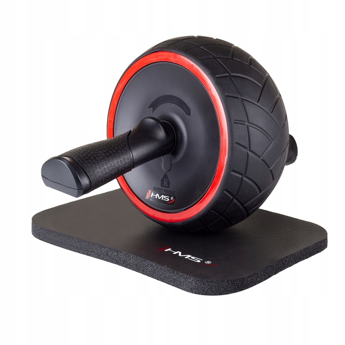 Ролик для м'язів преса AB Wheel + міні-килимок — HMS