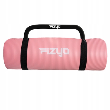 Килимок для вправ Fizyo, 190 см x 60 см, рожевий