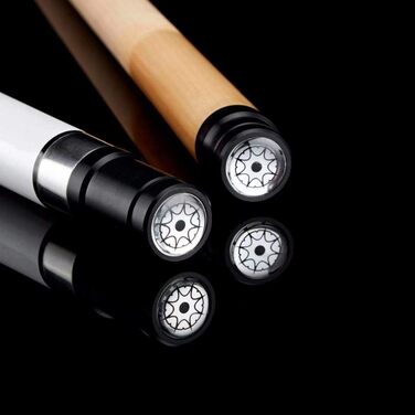 Більярдний кий COLLAPSAR R Serie 147 см, 2-секційний, з ручкою з PU, кленова деревина, білий, 19.5OZ