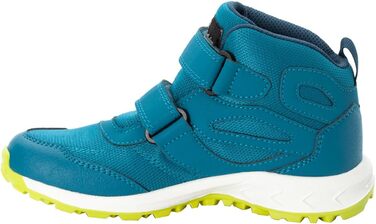 Черевики дитячі Jack Wolfskin Woodland Texapore Mid Vc K - водонепроникні, 36 EU, Scuba