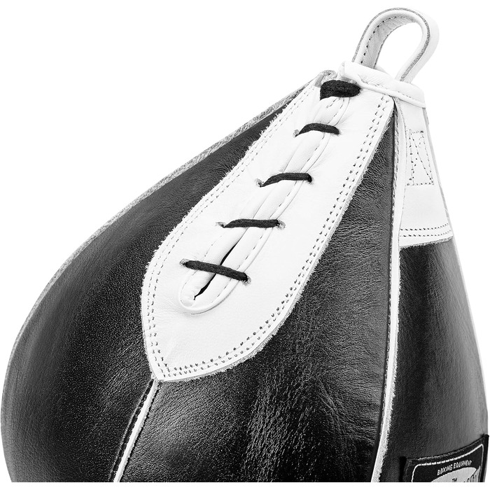 Професійний набір для швидкісного боксерського м'яча (speedball), настінна платформа BCA-39, з обертальним підшипником, чорна, шкіряна груша середнього розміру