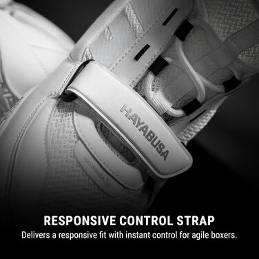 Боксерські черевики Hayabusa Strike Boxschuhe для жінок та чоловіків (38.5 EU, білий, Opulenter Garten)