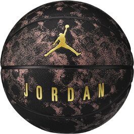Баскетбольний м'яч Jordan Ultimate 8P, розмір 7, чорний, універсальний для вулиці та залу